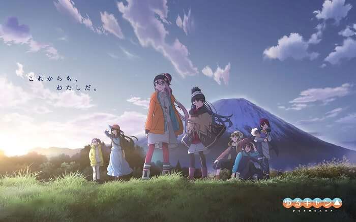 Yuru Camp Anime - Curtas Heya Kyan revelam Estreia