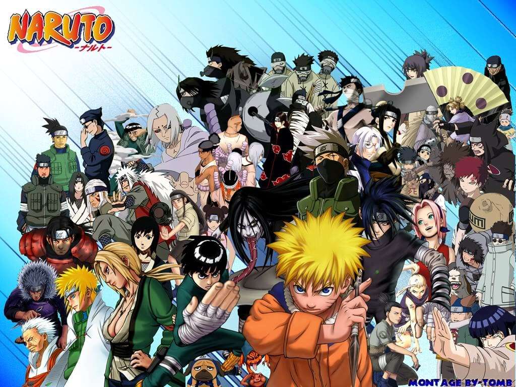 Personagens Anime Naruto