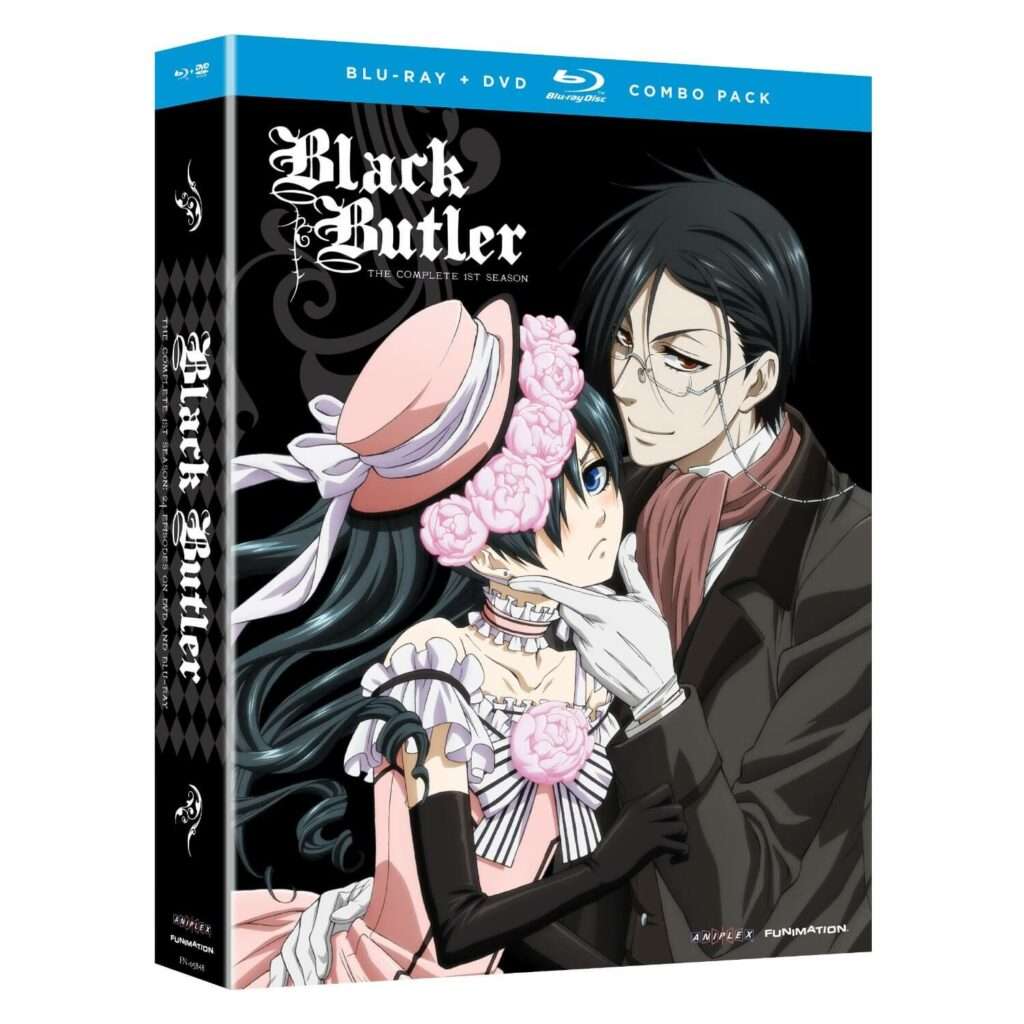 DVDs Blu-rays Anime Abril 2012 - Black Butler The Complete First Season Blu-ray DVD Combo