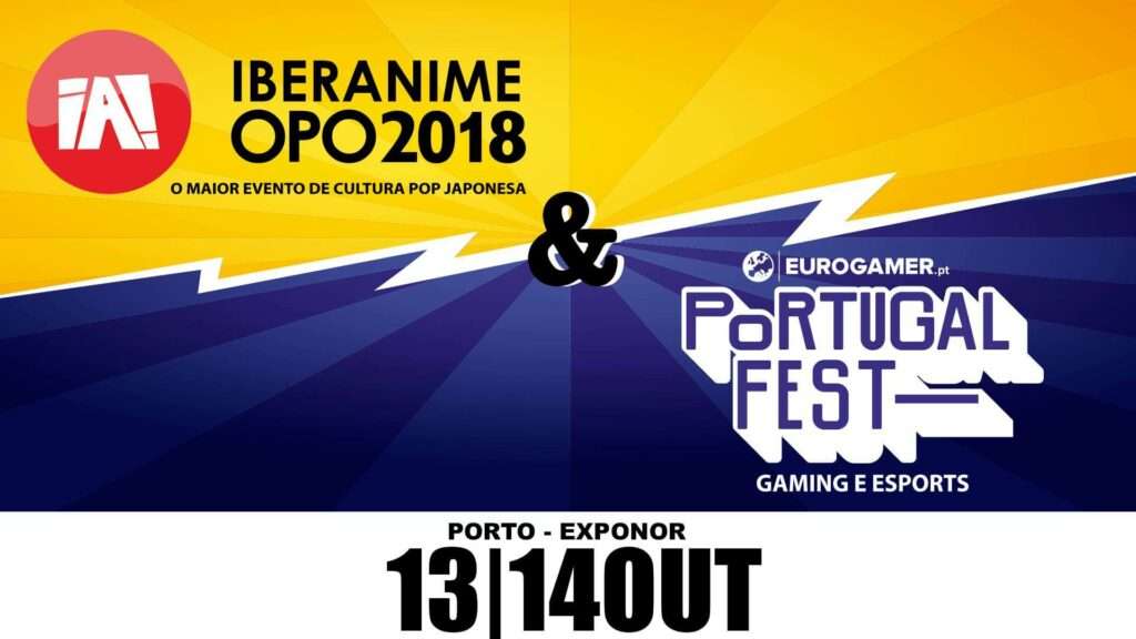 calendário de eventos outubro 2018 iberanime opo 2018 e eurogamer fest