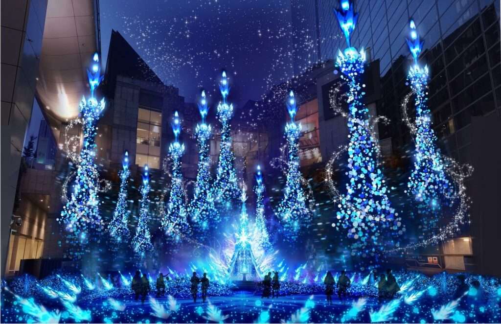 como é vivido o Natal no japão? tóquio shiodome