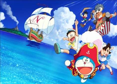 Filme do Doraemon em 2018 inspirado na Ilha do Tesouro
