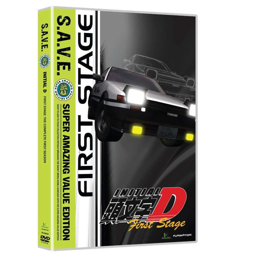 DVDs Blu-rays Anime Outubro 2011 | Initial D First Stage SAVE