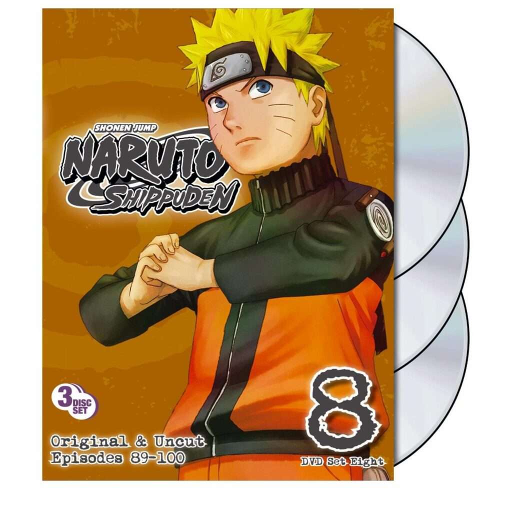 DVDs Blu-rays Anime Outubro 2011 | Naruto Shippuden Uncut Set 8