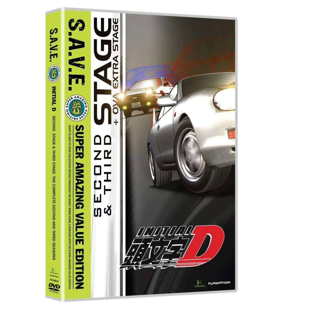 DVDs Blu-rays Anime Novembro 2011 | Initial D: Second & Third Stage SAVE