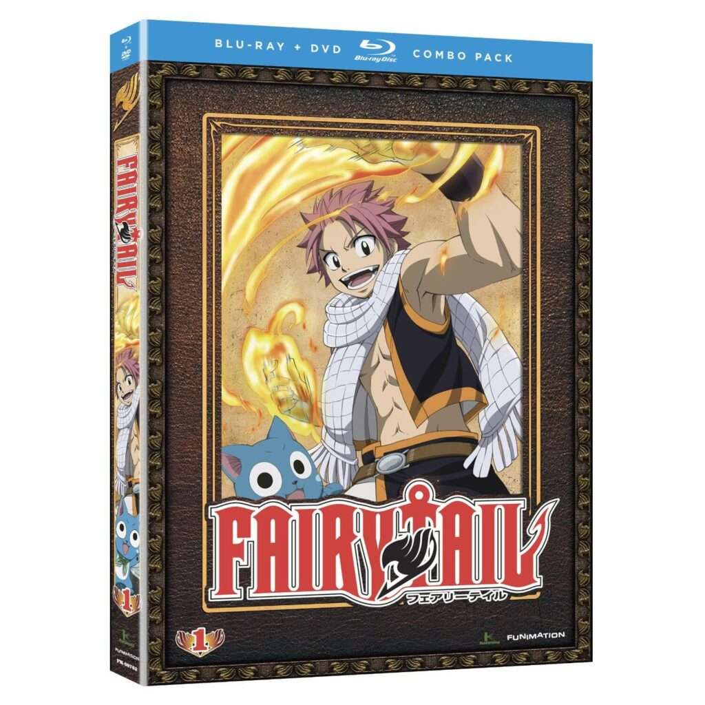 DVDs Blu-rays Anime Novembro 2011 | Fairy Tail Part 1 Blu-ray DVD Combo