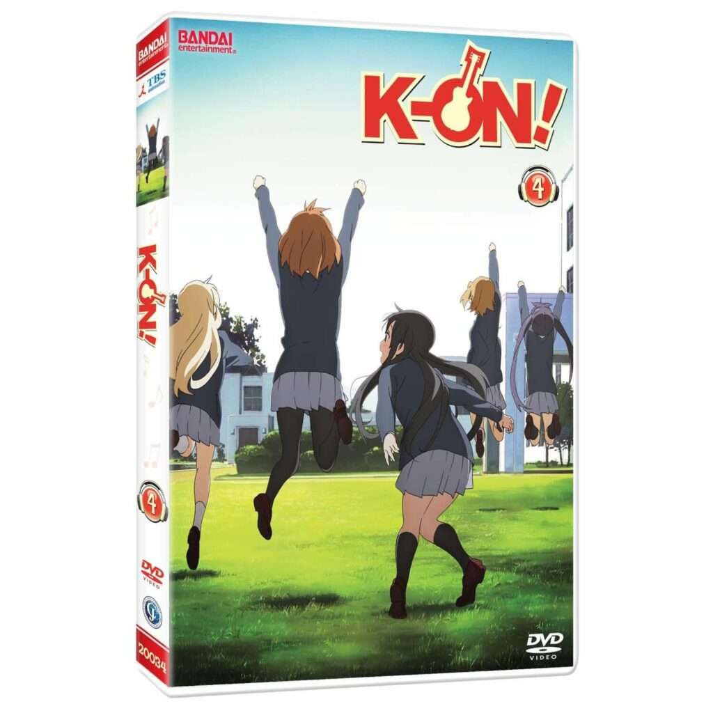DVDs Blu-rays Anime Novembro 2011 | K-On! Volume 4