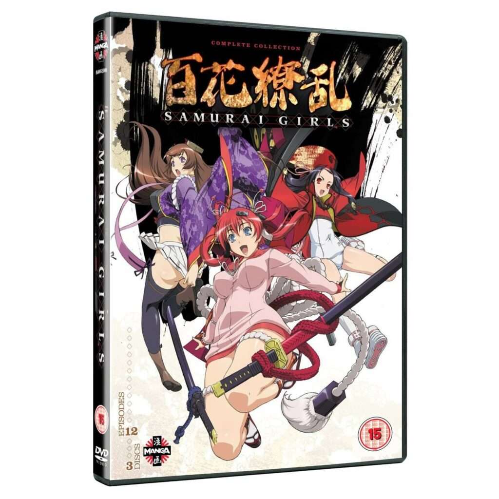 DVDs Blu-rays Anime Novembro 2011 | Samurai Girls