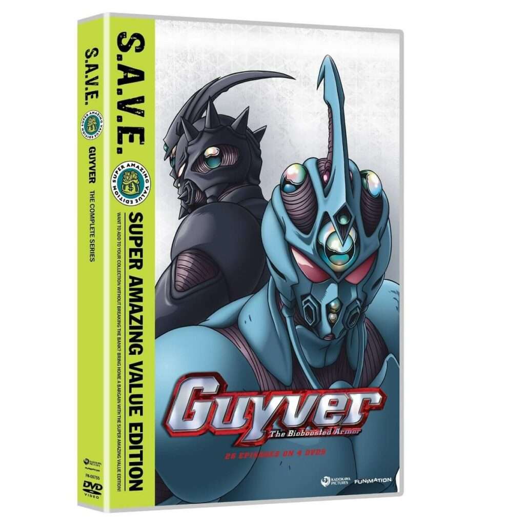 DVDs Blu-rays Anime Dezembro 2011 | Guyver The Bioboosted Armor SAVE