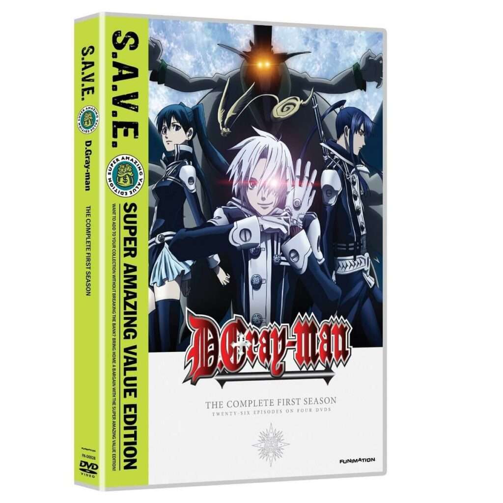 DVDs Blu-rays Anime Dezembro 2011 | D. Gray-man The Complete First Season SAVE