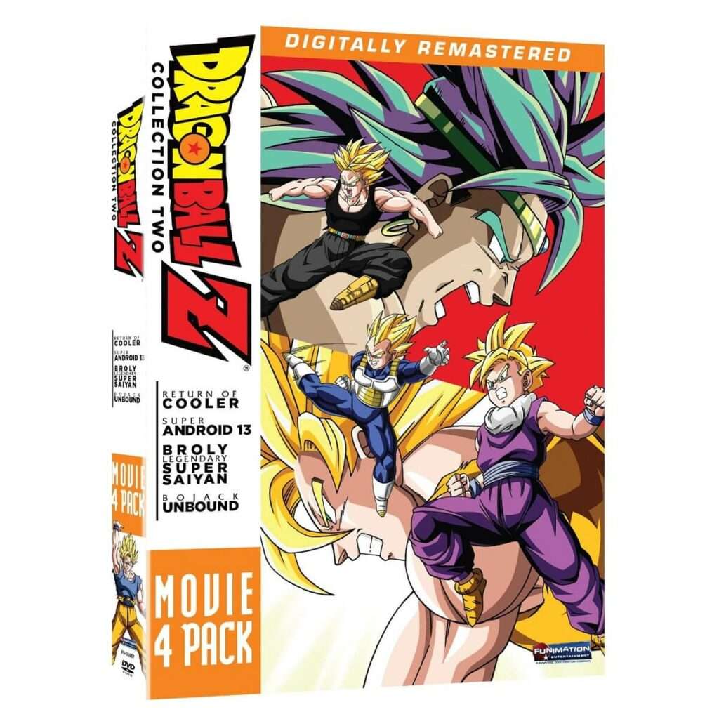 DVDs Blu-rays Anime Dezembro 2011 | Dragon Ball Z Movie Pack Collection Two (Movies 6-9)