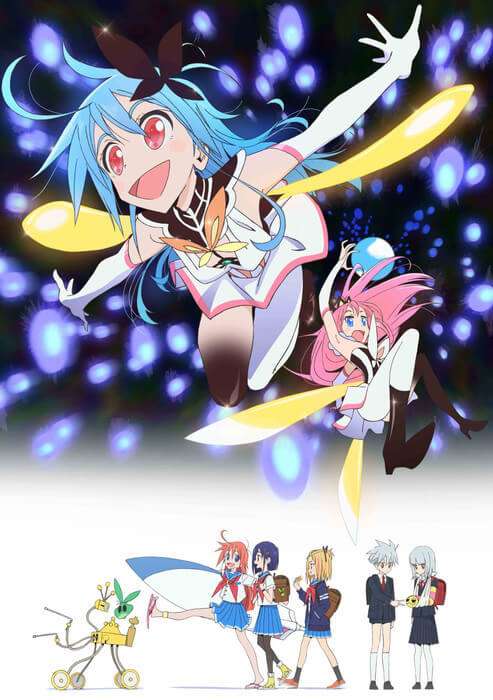 Flip Flappers - Poster Promocional