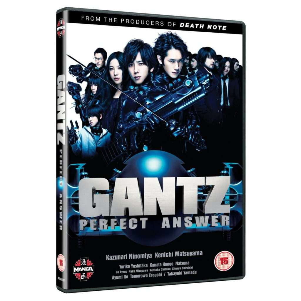 DVDs Blu-rays Anime Fevereiro 2012 - Gantz Perfect Answer