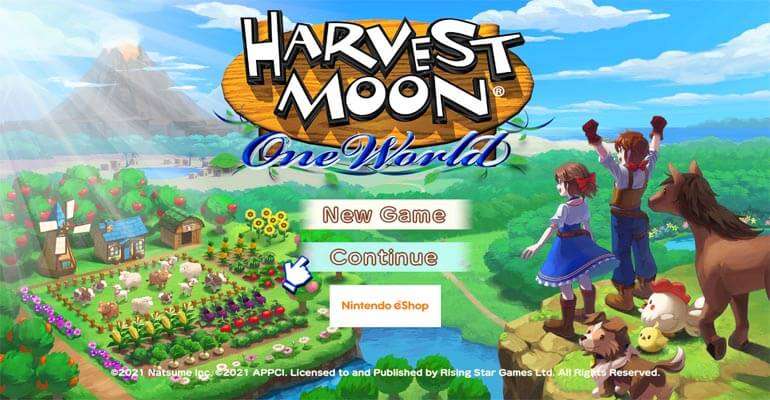 Harvest Moon One World - Análise