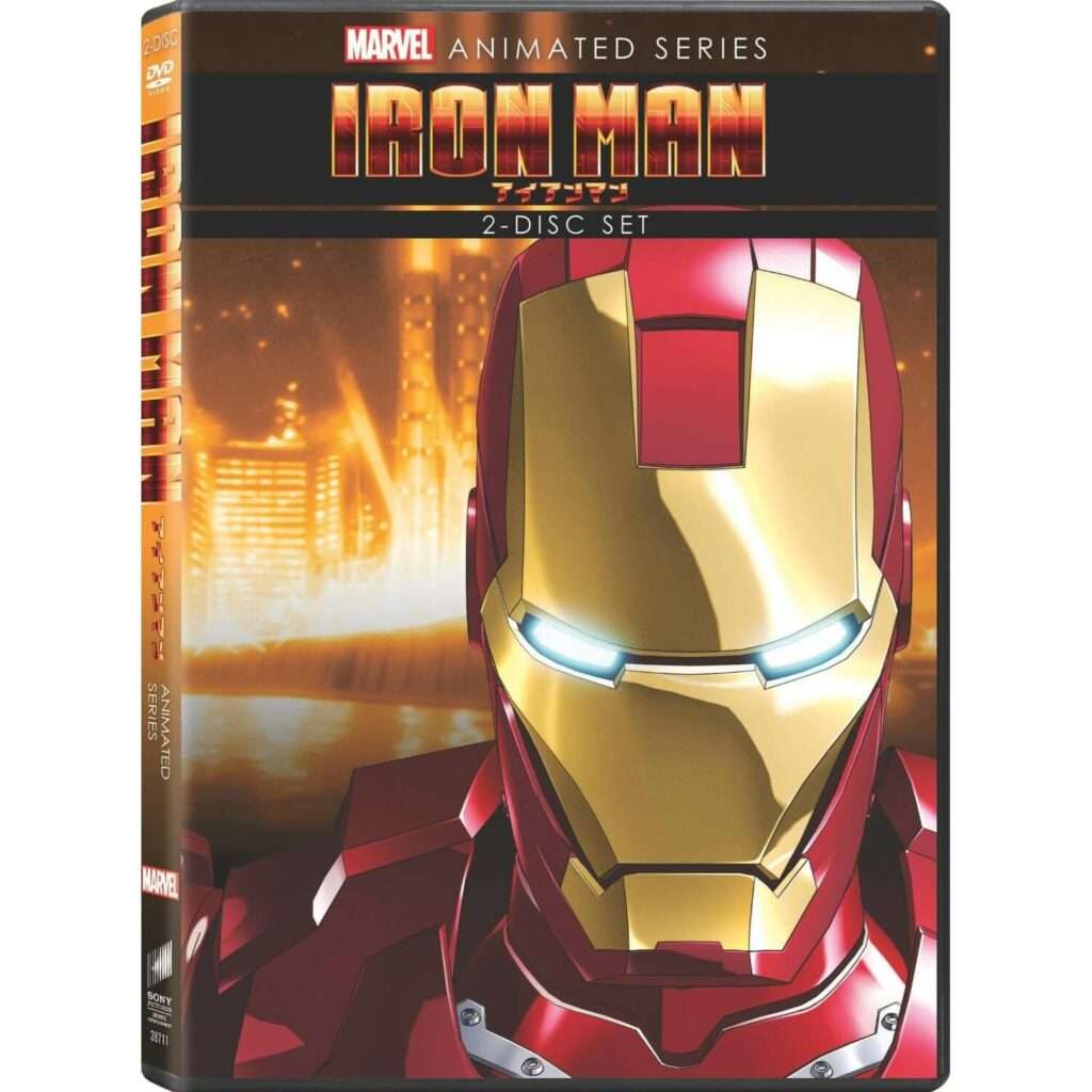 DVDs Blu-rays Anime Abril 2012 - Iron Man Marvel Animated Series