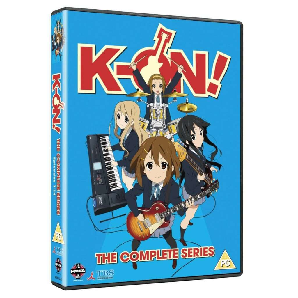 DVDs Blu-rays Anime Abril 2012 - K-On The Complete Series