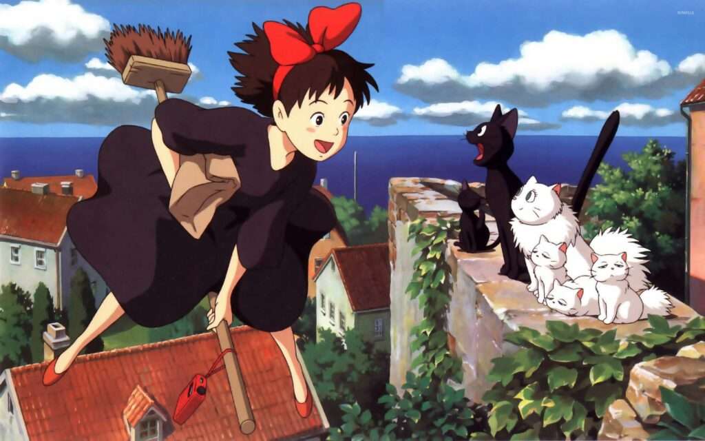 Kiki, A Aprendiz de Feiticeira em exibição pela RTP2 | Top 10 Personagens Femininas do Studio Ghibli - Votação Futabanet