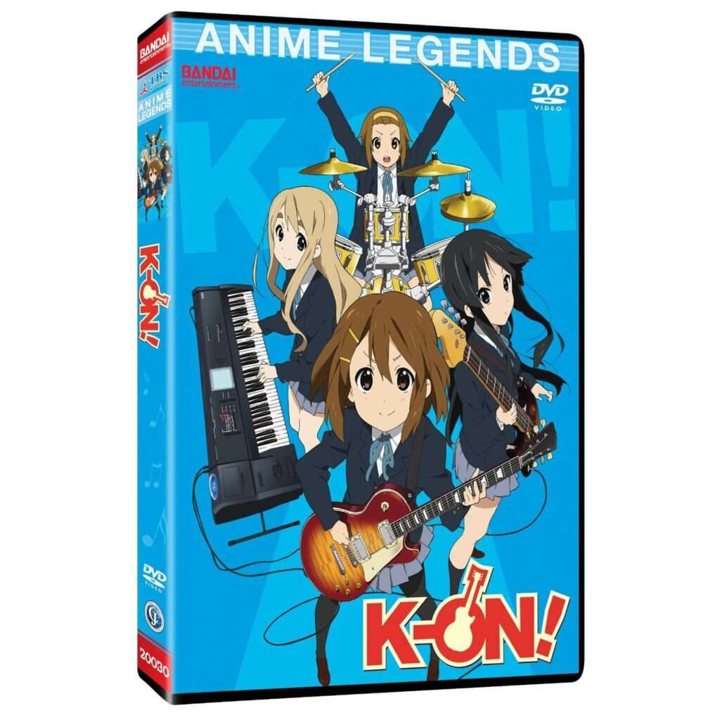 DVDs Blu-rays Anime Fevereiro 2012 - K-On! Anime Legends