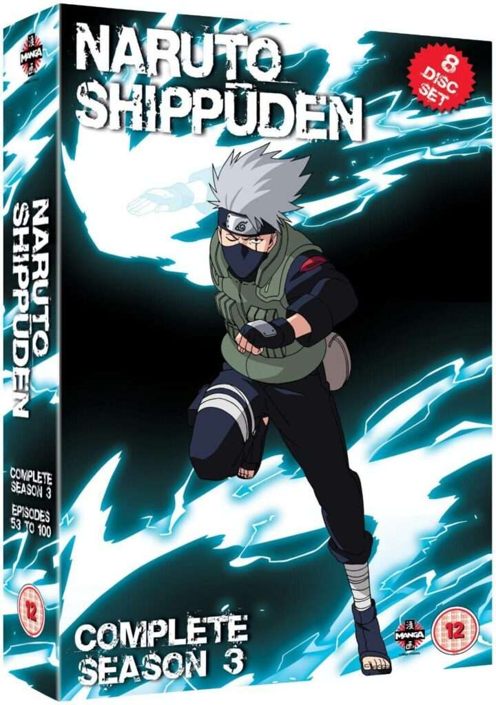 Naruto Shippuden - Complete Season 3 Box Set DVD
