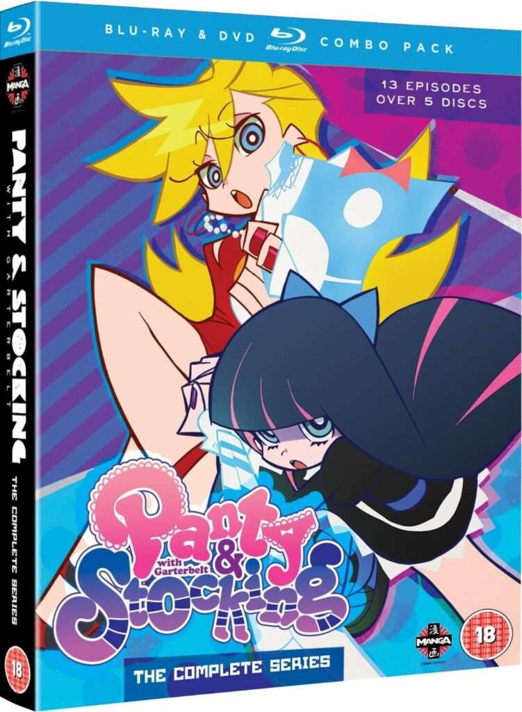 Panty & Stocking with Garterbelt - The Complete Series Blu-ray DVD Combo