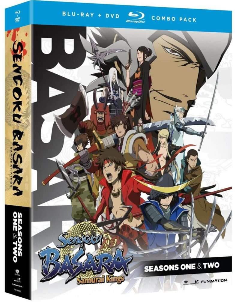Sengoku Basara: Samurai Kings - Seasons One & Two Blu-ray DVD Combo