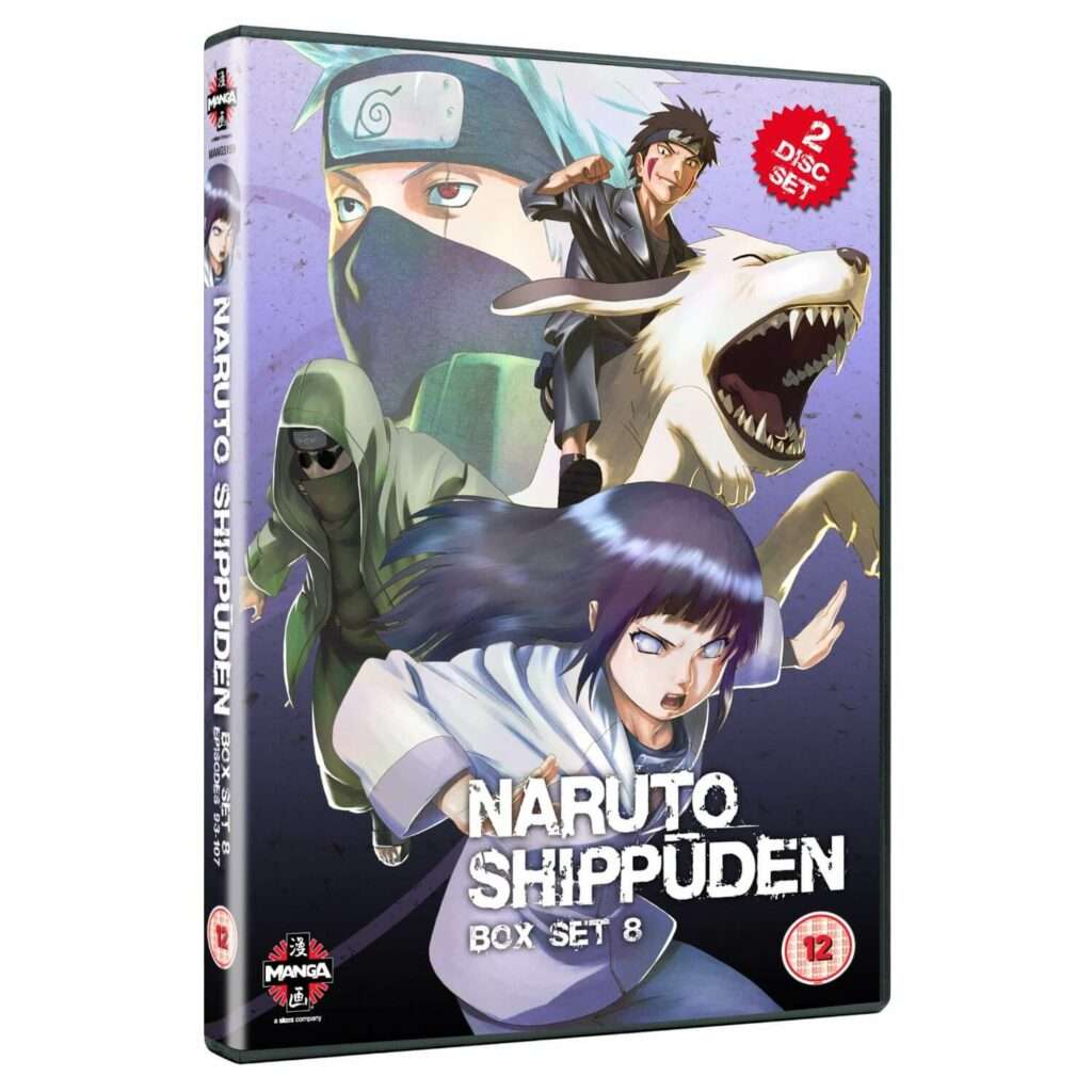 DVDs Blu-rays Anime Fevereiro 2012 - Naruto Shippuden Box Set 8
