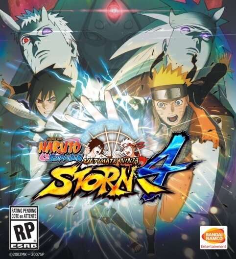 Capa do jogo - Naruto Shippūden: Ultimate Ninja Storm 4
