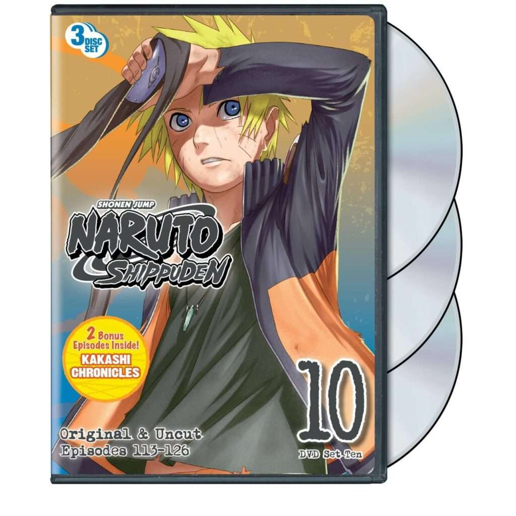 DVDs Blu-rays Anime Abril 2012 - Naruto Shippuden Uncut Box Set 10