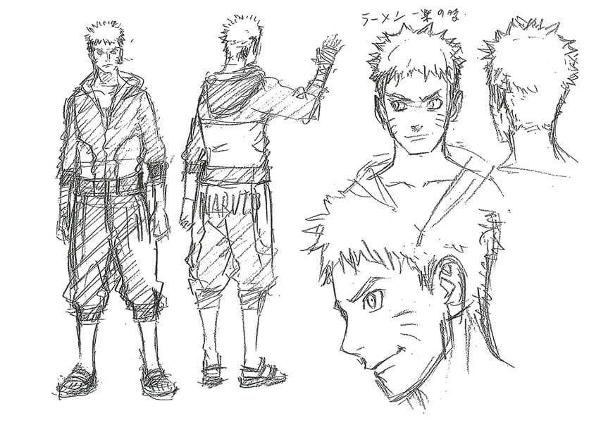 Primeiros Sketches do filme The Last: Naruto the Movie