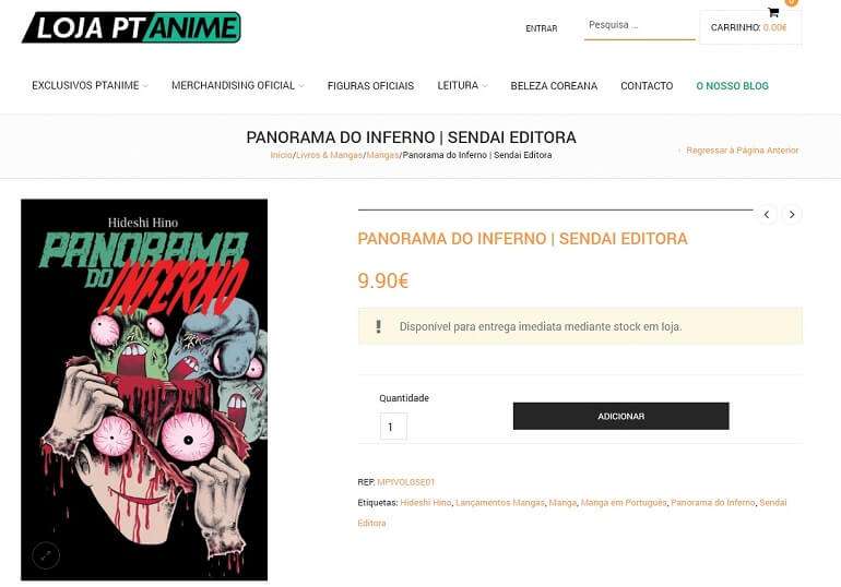 o panorama do inferno_sendai editora_portugal_loja-ptanime manga online