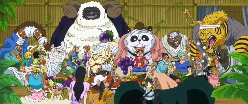 One Piece Saga Zou - Tribo Mink
