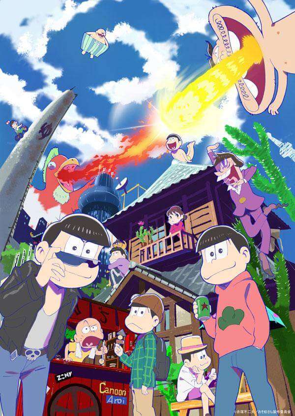 Osomatsu san revelou data de estreia e novo poster | Novo Osomatsu-kun | TOP 10 Anime com 1.º Episódio muito Chocante