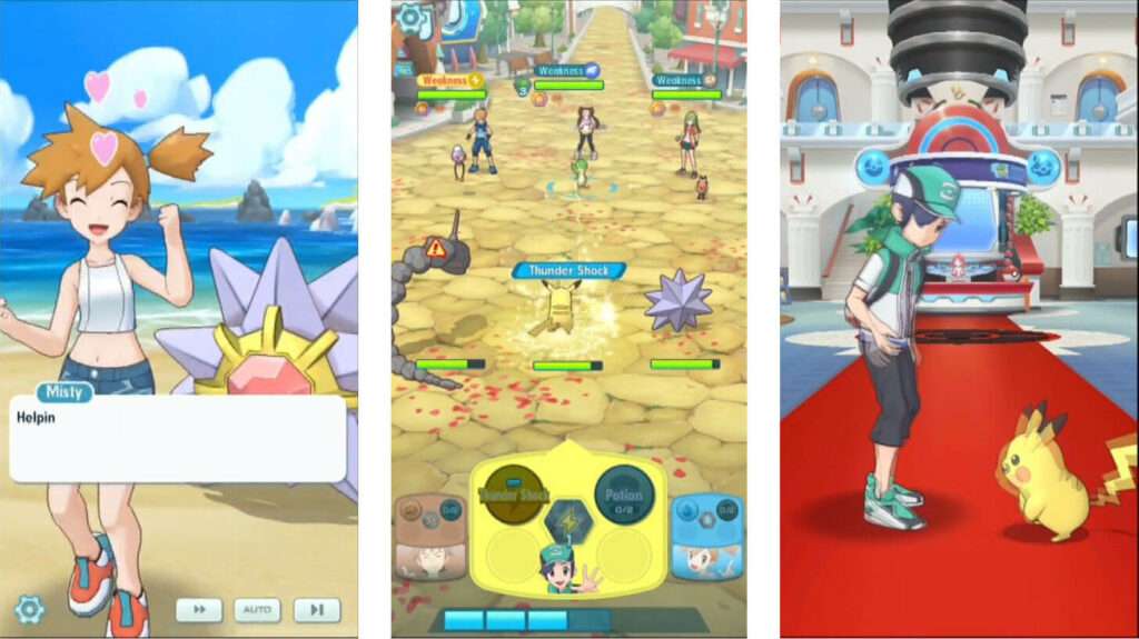 Pokémon Masters - Jogo revela Novas Informações