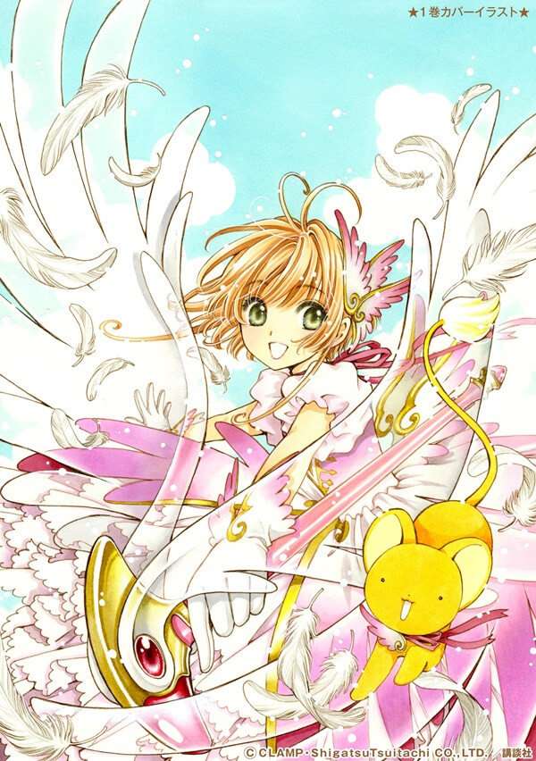 CLAMP desenha novas capas manga Cardcaptor Sakura!