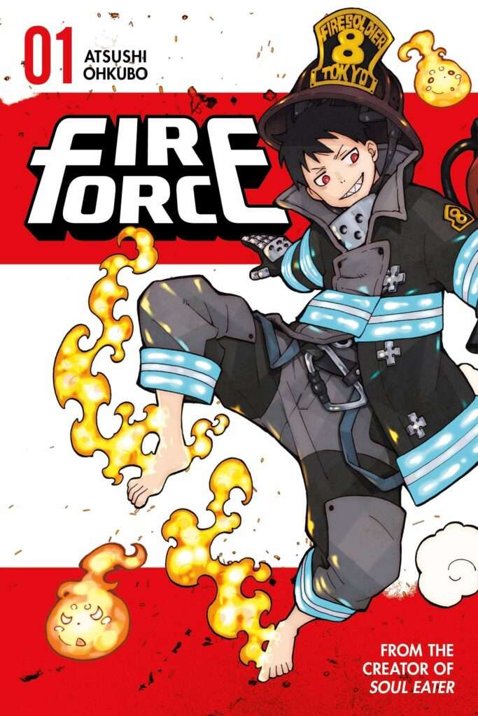 Capa volume 01 de Fire Force