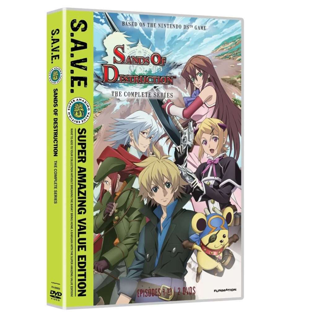 Sands of Destruction The Complete Series SAVE - DVDs Blu-rays Anime Março 2012