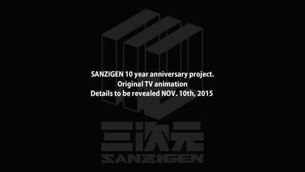 Sanzigen Studio vai lançar Anime Original