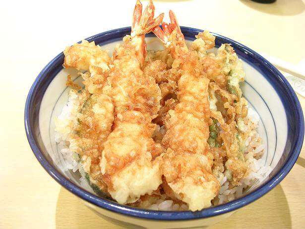 tendon tempura arroz