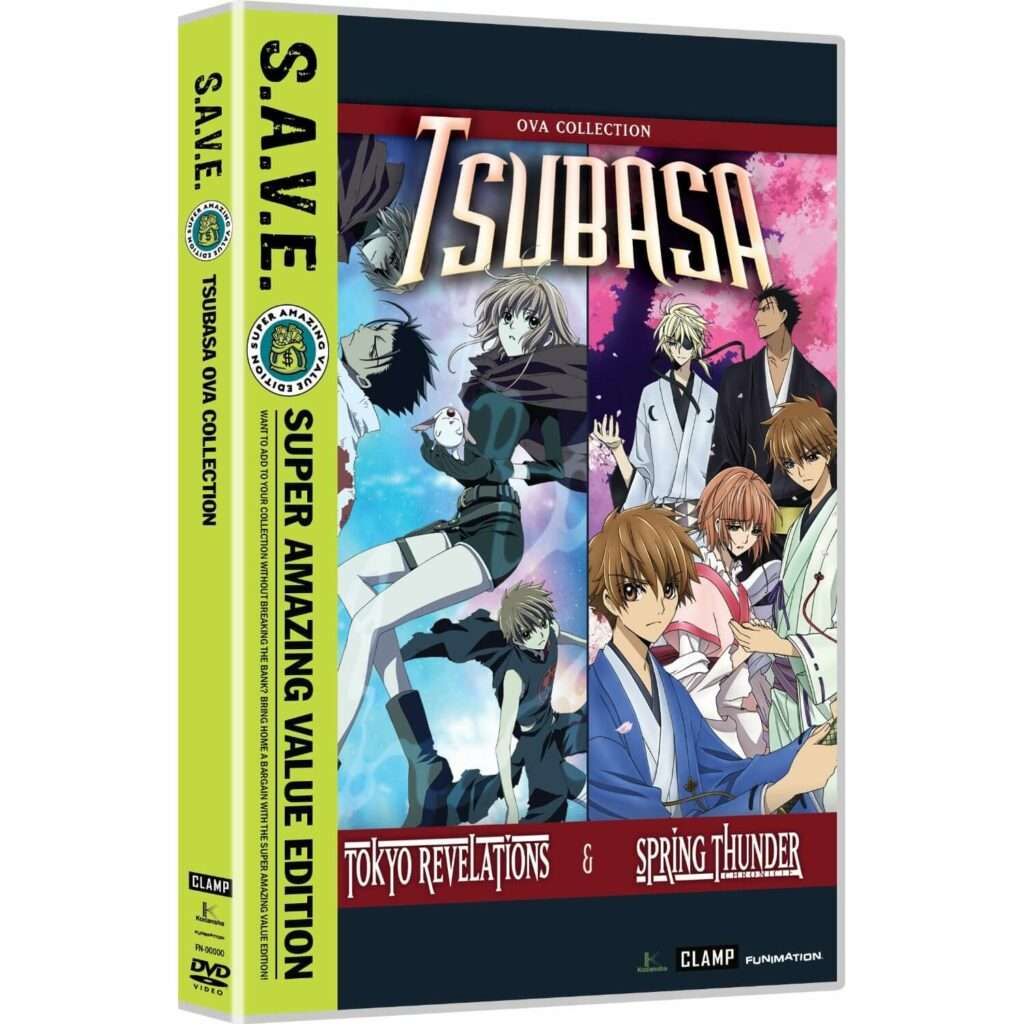 DVDs Blu-rays Anime Abril 2012 - Tsubasa OVA Collection SAVE