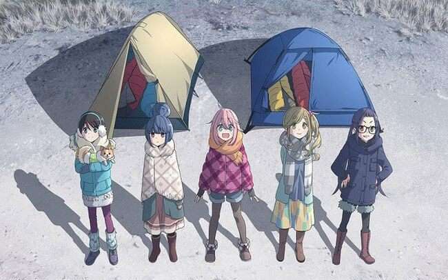 Yuru Camp - Anime revela Estreia em Trailer