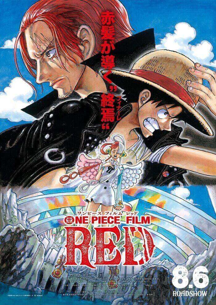 One piece film red poster eiichiro oda