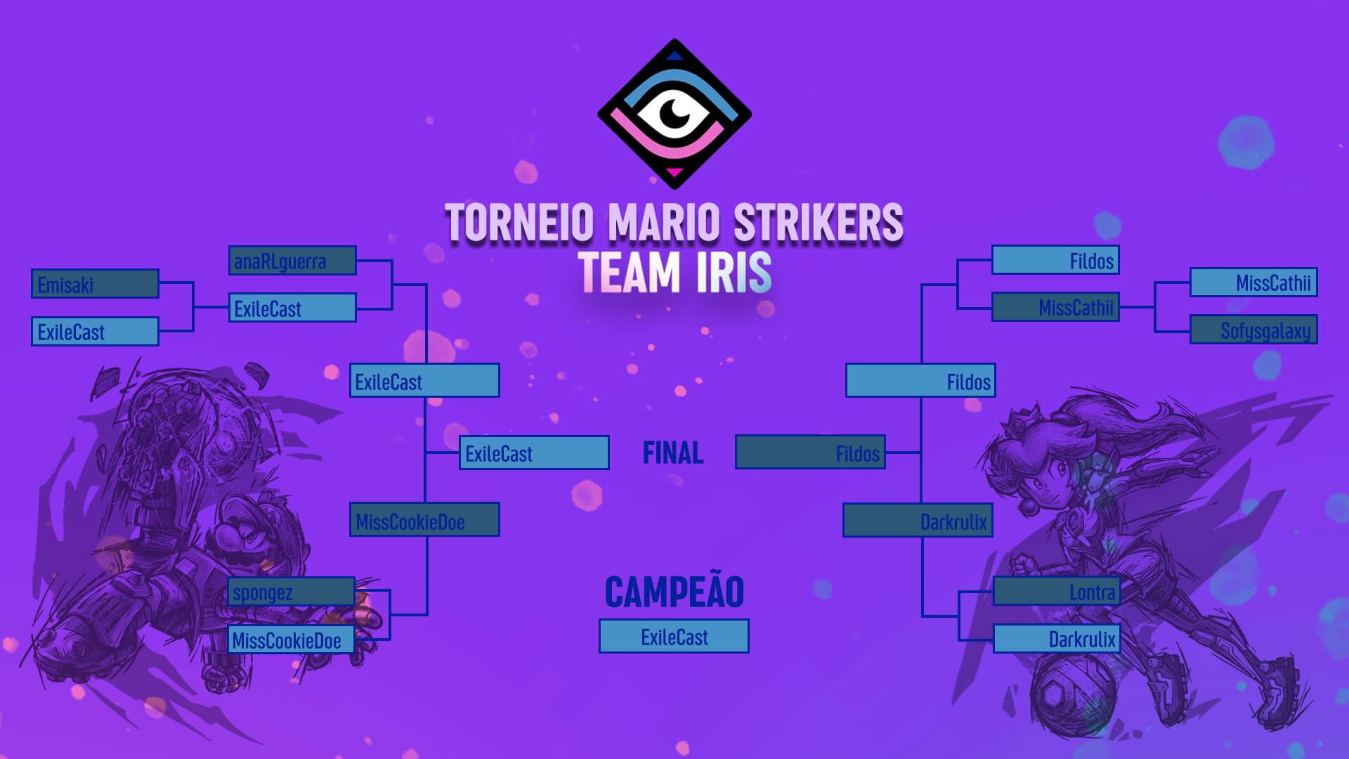 Team Iris organiza torneio de Mario Strikers com streamers LGBTQIA+