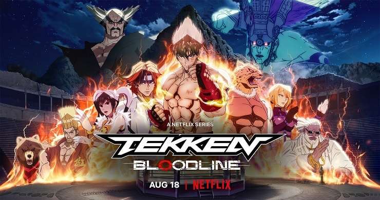 Tekken: Bloodline - Série Animada da NETFLIX recebe Trailer