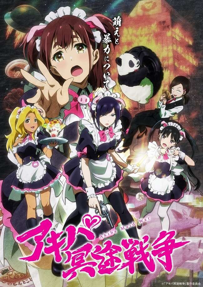 Akiba Maid War - Anime Original recebe Trailer