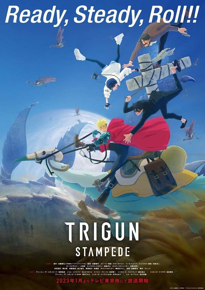 Trigun Stampede - Anime revela Novo Trailer | Trigun Stampede - Anime revela Novos Membros do Elenco em Vídeo