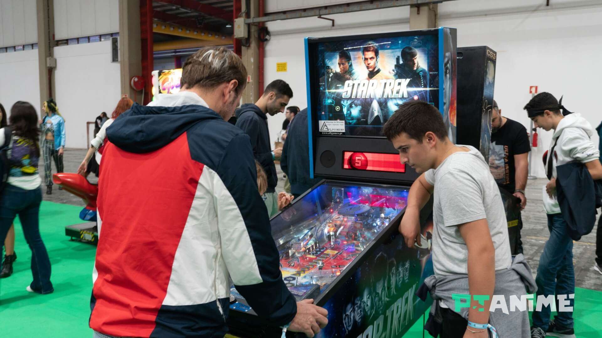 Iberanime OPO 2022 - Zona de máquinas de arcade