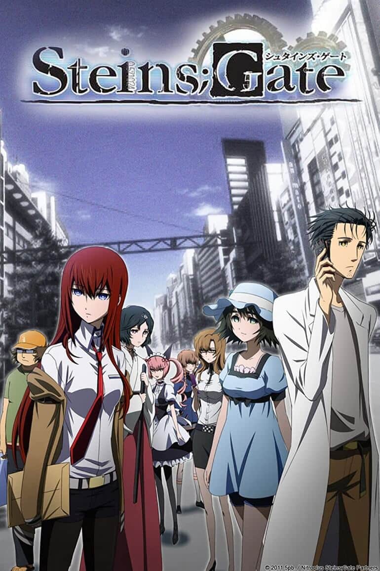 Steins gate poster anime primeira temporada