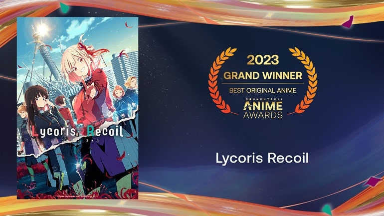 Anime Awards Crunchyroll 2022 melhor anime original Lycoris Recoil Cyberpunk: Edgerunners é o Anime do Ano dos Anime Awards da Crunchyroll