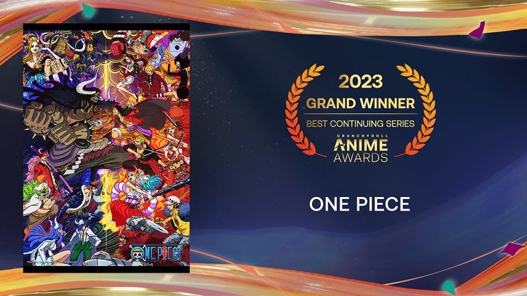 Anime Awards Crunchyroll 2022 melhor serie em continuação one piece