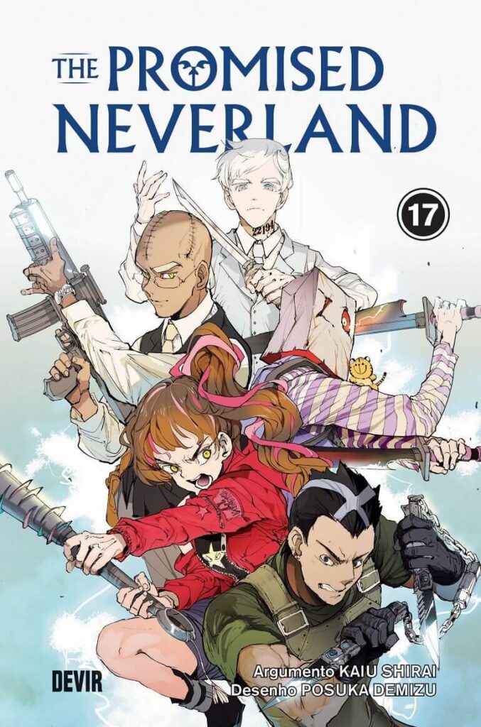 The Promised Neverland Volume 17 capa portugal Editora Devir anuncia Novos Lançamentos para Junho 2023